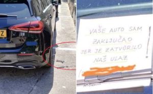 Osvetio se vozaču koji mu je parkirao pred ulaz: "Vaš automobil sam zaključao…"