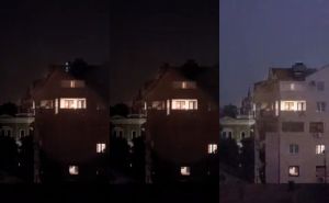 Snimak iz Novog Sada: Čovjek šeta po krovu zgrade koju je oštetilo nevrijeme