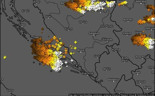 Dvije oluje iznad BiH: Meteorolozi otkrili koja će područja zahvatiti - a onda smirivanje vremena