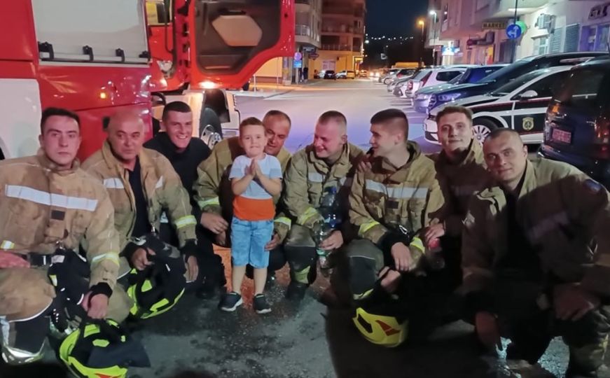 Mali heroj iz Sarajeva: Ovo je dječak koji je prijavio požar na Stupu