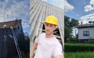 Cijela Slovenija zahvalna Edisu iz Bosne: Besplatno popravlja krovove koji su oštećeni u oluji