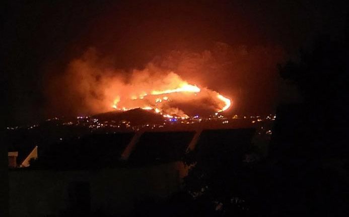 Veliki požar kod Dubrovnika: Vatrena stihija se brzo proširila, vatrogasci branili kuće