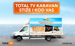Total TV karavan kreće na putovanje kroz BiH: Vrijeme je za druženje, poklone i Total TV akciju!