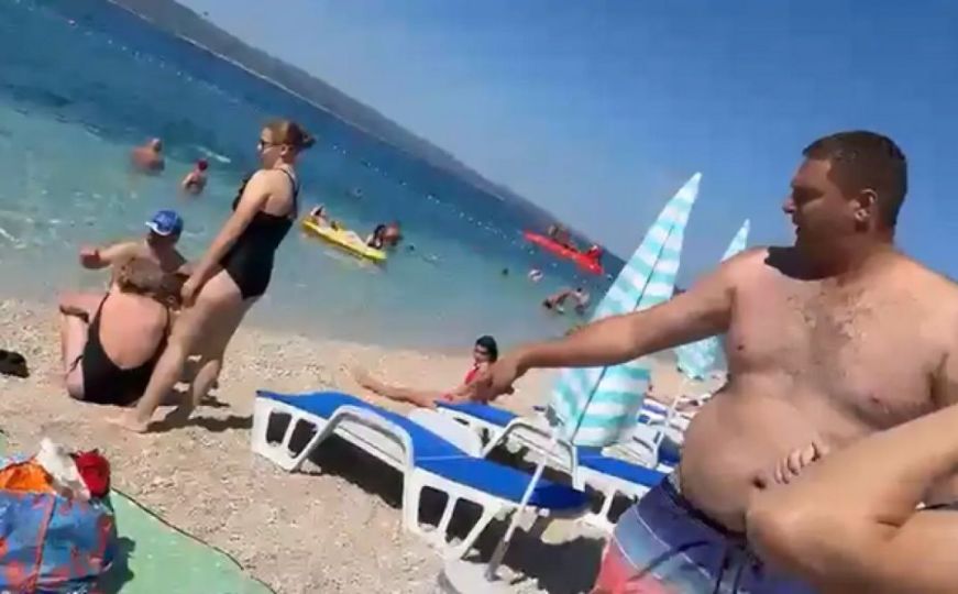 Svađa na plaži u Baškoj Vodi: 'Nemoj to raditi, lijepo sam te upozorio'