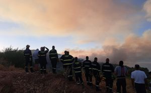 Lokaliziran požar na Čiovu, izgorjelo oko 600 hektara niskog raslinja i borovine