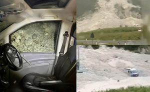 Nevrijeme izazvalo haos u Tirolu: Nabujala rijeka nosila mostove, lavina kamenja uništila parking