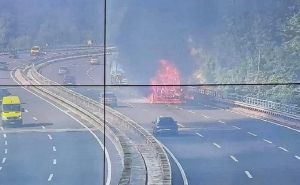 Zapalilo se teretno vozilo na autoputu u Hrvatskoj: Kolone prema moru duge 12 kilometara