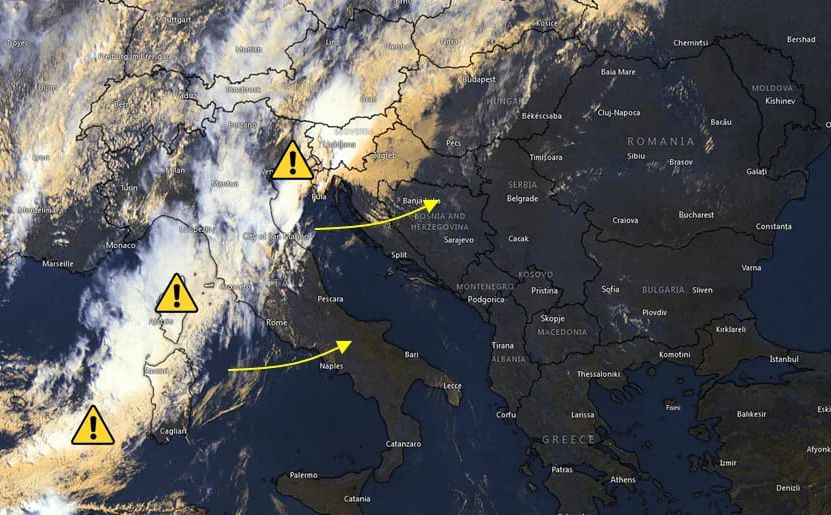 Oluja iz Slovenije stiže u Bosnu i Hercegovinu: Evo kada možemo očekivati jače padavine