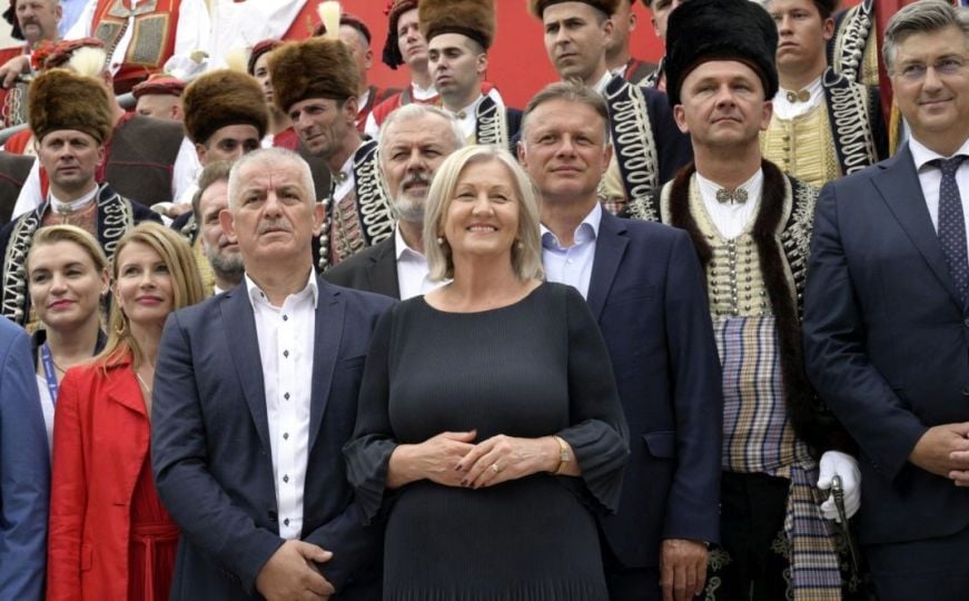 Borjana Krišto prisustvovala tradicionalnoj manifestaciji 'Sinjska alka'