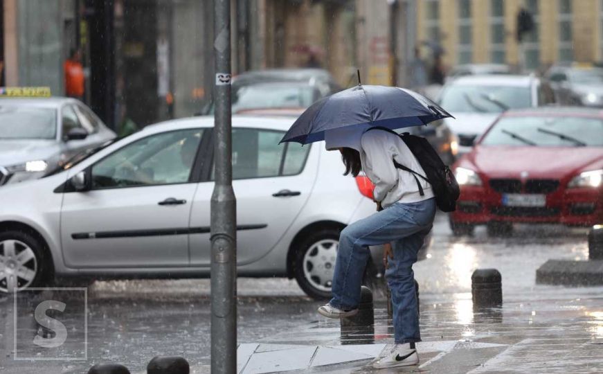 Kiša će u Bosni i Hercegovini padati još nekoliko sati, a onda preokret. Evo šta nas čeka do vikenda