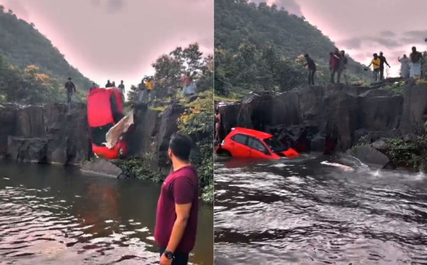 Automobil se otkotrljao sa stijene i pao u vodu: Spašavali dijete i njenog oca, evo šta je bio uzrok