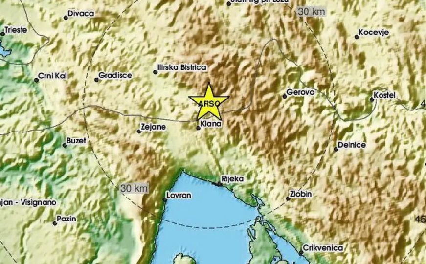 Novi zemljotres uznemirio Hrvatsku: 'Kratko, ali glasno'