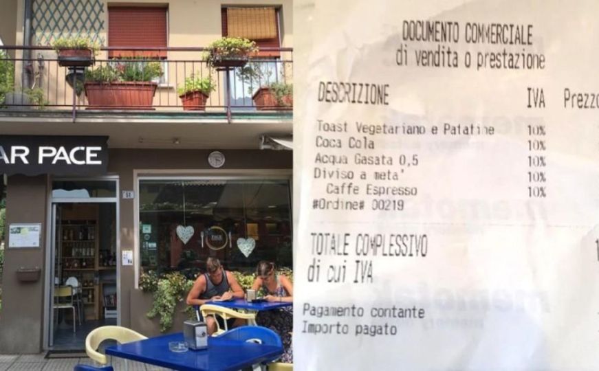 Račun šokirao gosta restorana u Italiji: Naplatili mu rezanje sendviča na pola