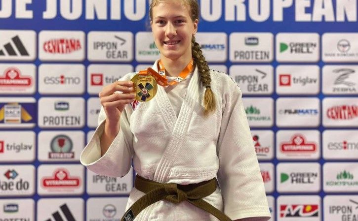 Bravo za naše mlade sportiste: Korina Džidić zlatna na Europskom judo kupu u Skopju
