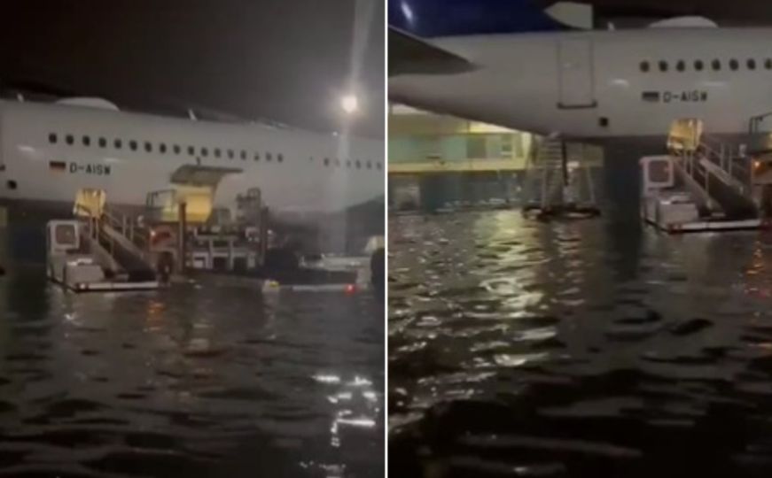 Potop u Njemačkoj: Poplave izazivale haos na aerodromu u Frankfurtu