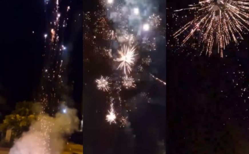 Vatromet u Mostaru: Pogledajte kako su navijači Zrinjskog proslavili plasman u Europu
