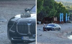 Turista u Hrvatskoj 'parkirao' skupocjeni BMW na plažu: 'Čuva mjesto sebi mjesto, skupa mu ležaljka'