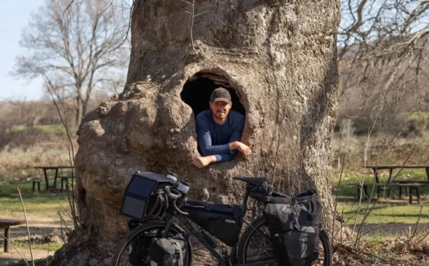 Nizozemac biciklom krenuo na put oko svijeta: Otkrio šta mu se posebno svidjelo u BiH