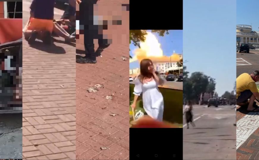 Objavljeni uznemirujući snimci: Rusi granatirali centar Černihiva, ima mrtvih i ranjenih
