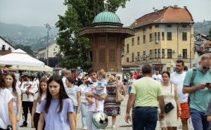 Sarajevo, divno mjesto: Bliži se kraj augusta, Baščaršija i dalje puna turista