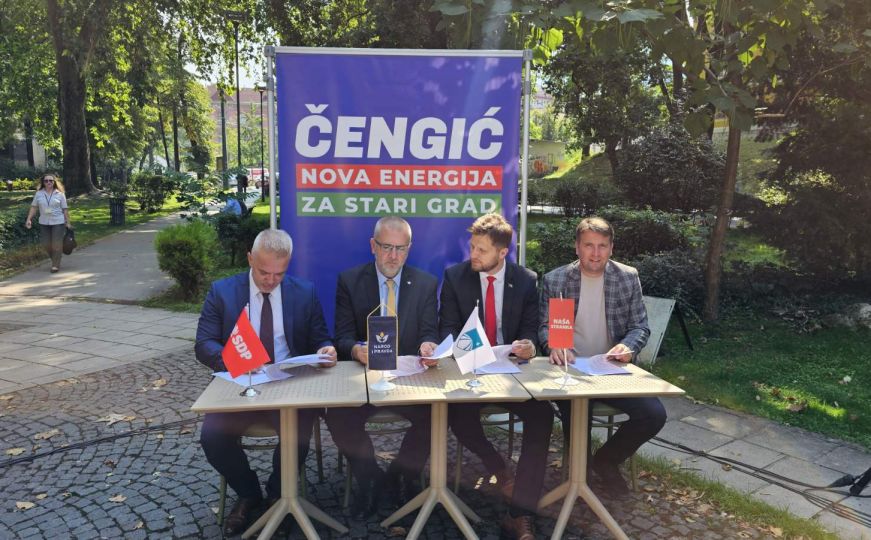 Irfan Čengić je zajednički kandidat Trojke za načelnika Općine Stari Grad