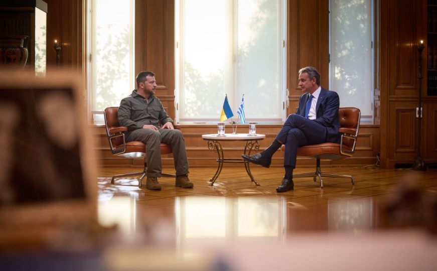 Volodimir Zelenski na sastanku u Grčkoj: Stiže velika pomoć za Ukrajinu, evo o čemu se radi