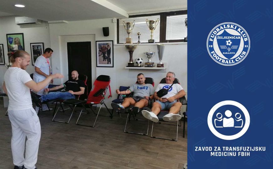 FK Željezničar organizuje humanitarnu akciju: ‘Daruj krv, dobij ulaznicu’