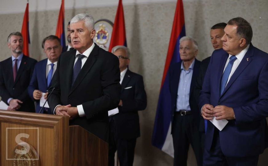 Prva reakcija Dragana Čovića nakon sastanka u Istočnom Sarajevu: 'Manje komentara, više rada'