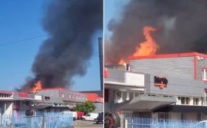 Izbio veliki požar u Banjoj Luci: Planula fabrika papira
