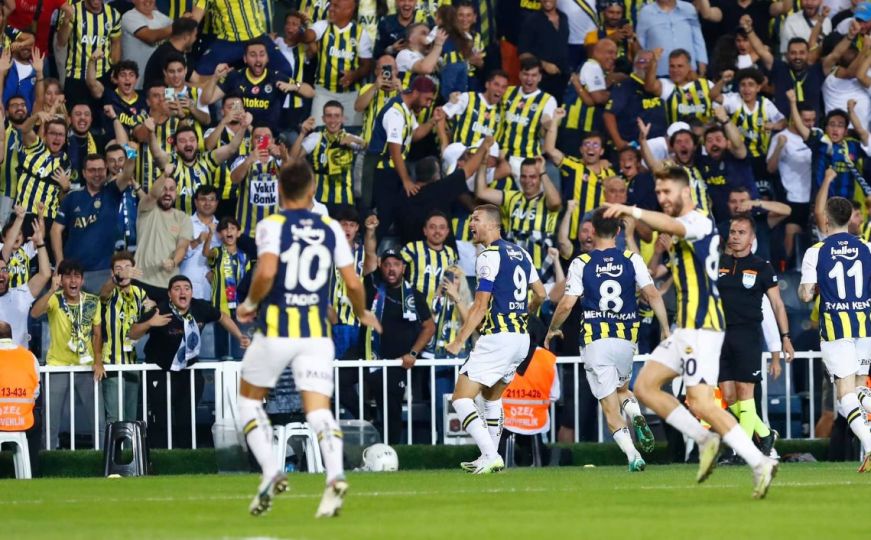 Fenerbahce na korak do grupne faze Konferencijske lige: Džeko u svom stilu proslavio 'petardu'