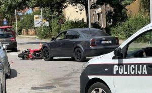Teška nesreća u Zenici: Povrijeđen motociklista, prebačen u bolnicu