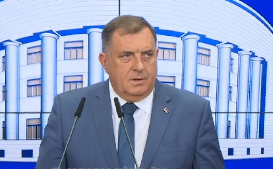 Konferencija Milorada Dodika o slučaju 'Kovačević': 'Kao smeće odbaciti ove odredbe'