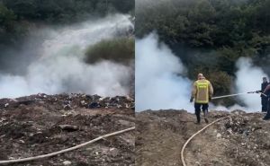 I Ernest Imamović s vatrogascima na terenu u Goraždu: Moguće da je požar neko namjerno uzrokovao?