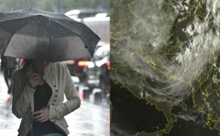 Upaljen meteoalarm u BiH: Pogledajte detalje - koje regije su 'na udaru' i kada stiže nevrijeme