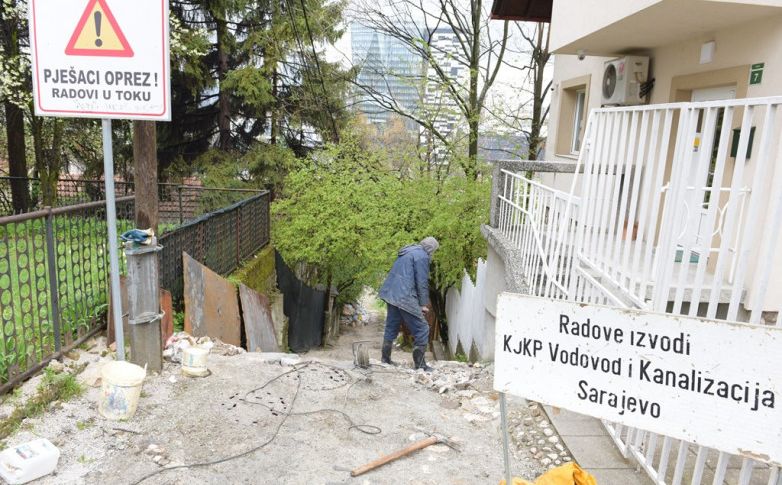 Novi radovi, nove redukcije: Bez vode ostaje 13 sarajevskih ulica