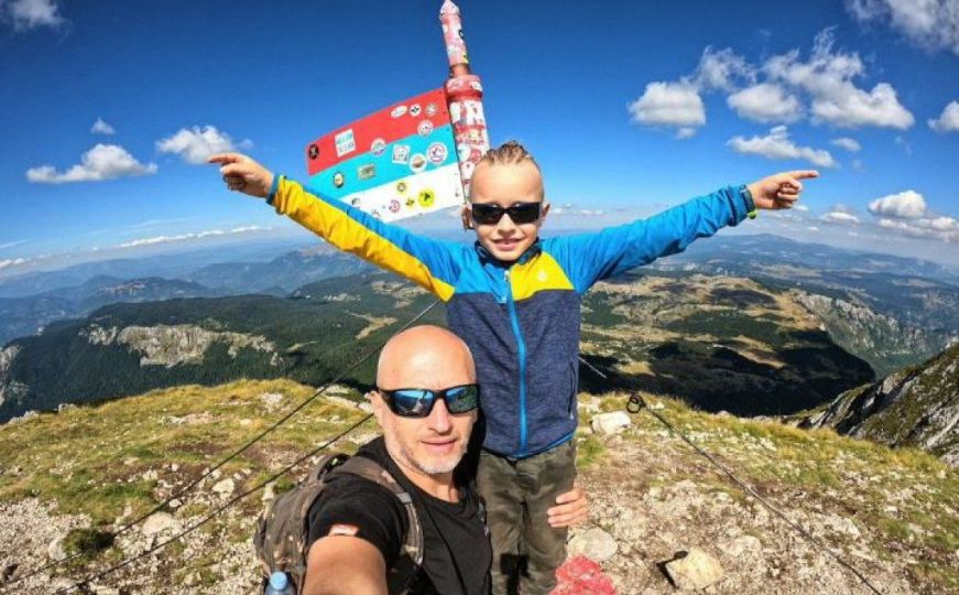 Sedmogodišnji dječak iz Banje Luke osvojio najviši vrh Bosne i Hercegovine