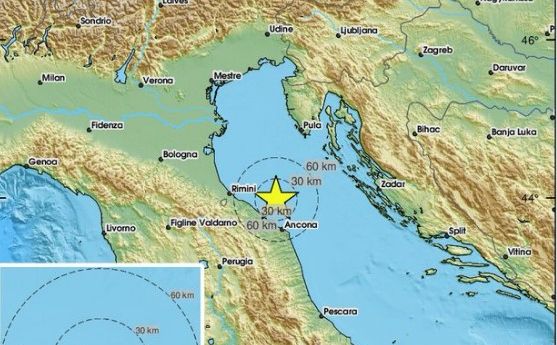Snažan zemljotres pogodio Italiju: 'Tresli se kreveti'