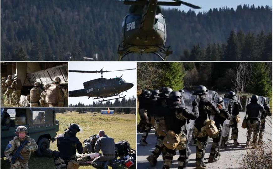 Počela vježba EUFOR-a "Brzi odgovor 2023", pojačano kretanje trupa kroz Bosnu i Hercegovinu