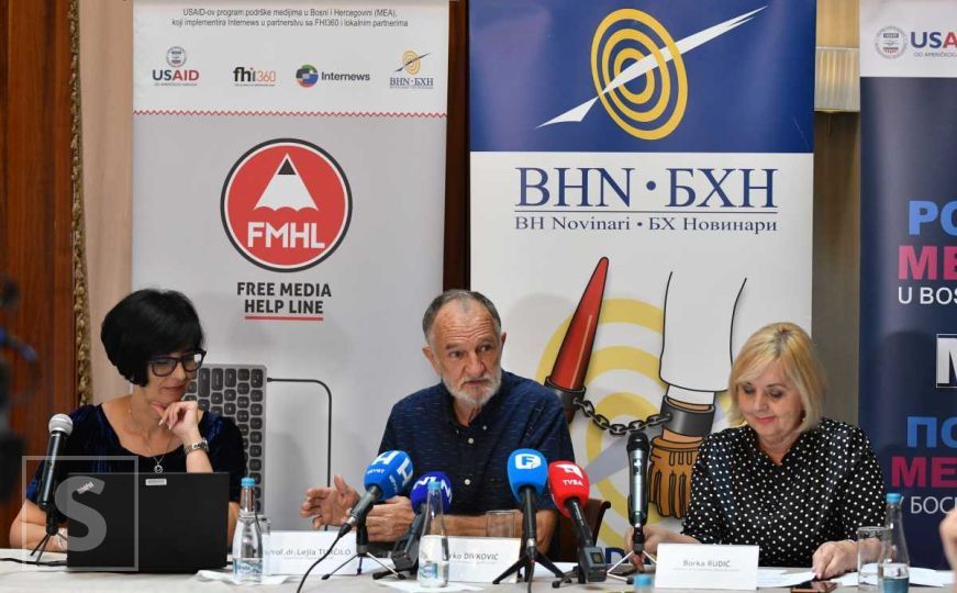 Predstavljen koncept i misija fonda za odbranu novinara u BiH koji bi uskoro trebao biti u funkciji