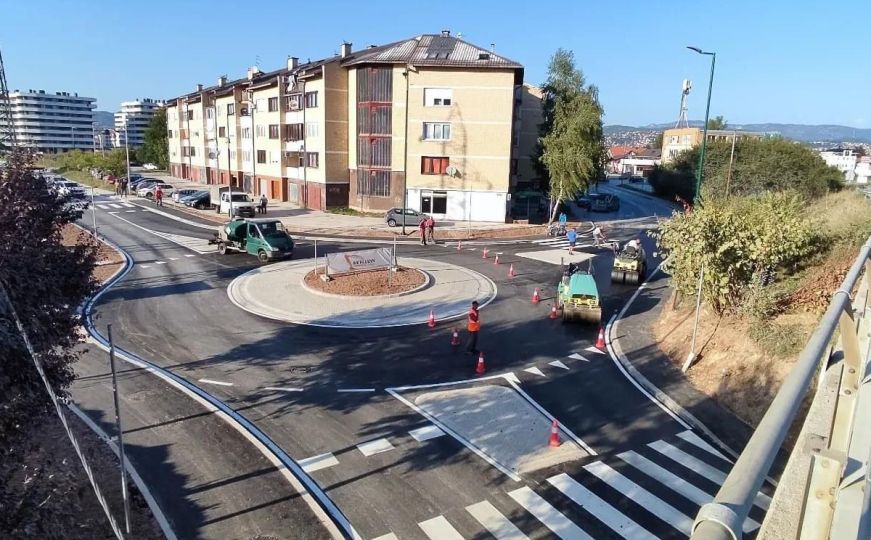 Na ulazu u Sarajevo otvoren novi kružni tok: 'Ovo će podići nivo sigurnosti u saobraćaju'