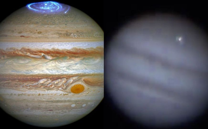 Nešto je nedavno "udarilo" u Jupiter i amaterski astronom sve je uspio snimiti: Pogledajte video
