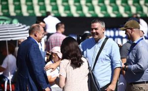 Christian Schmidt u Mostaru prati Davis Cup meč između Bosne i Hercegovine i Njemačke