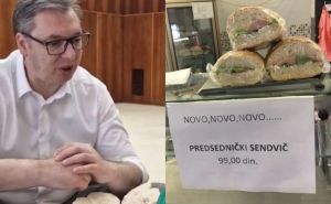 "Izvinite, ali ova salata je luksuz": U Beogradu se prodaje Vučićev sendvič, cijena prava sitnica
