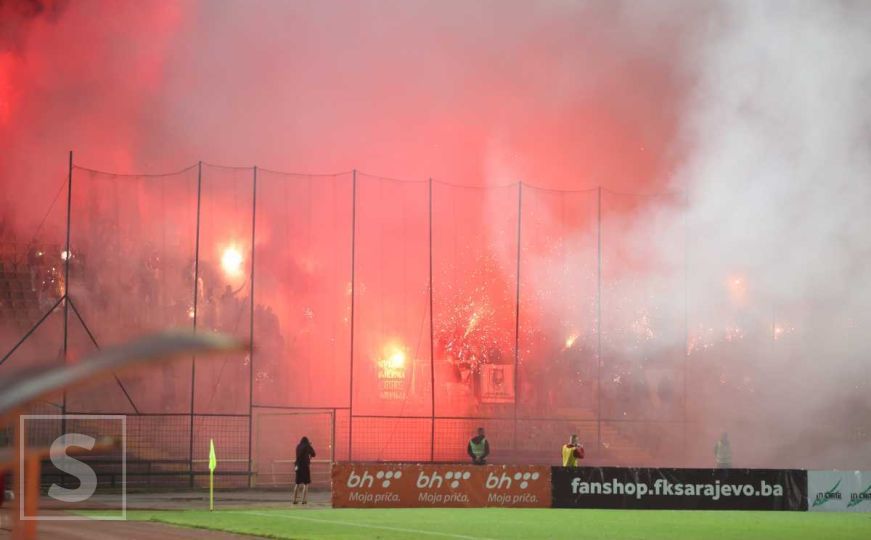 Horde zla zapalile Koševo: Podrška sa sjeverne tribine, no golova još uvijek nema