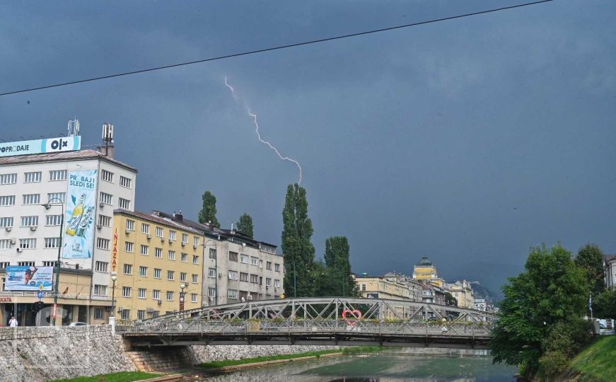 U Bosnu stiže nevrijeme, upaljen žuti meteoalarm: Meteorolozi izdali upozorenje i preporuke