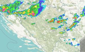 Pratite uživo kretanje oluje koja je već zahvatila dijelove Bosne i Hercegovine!