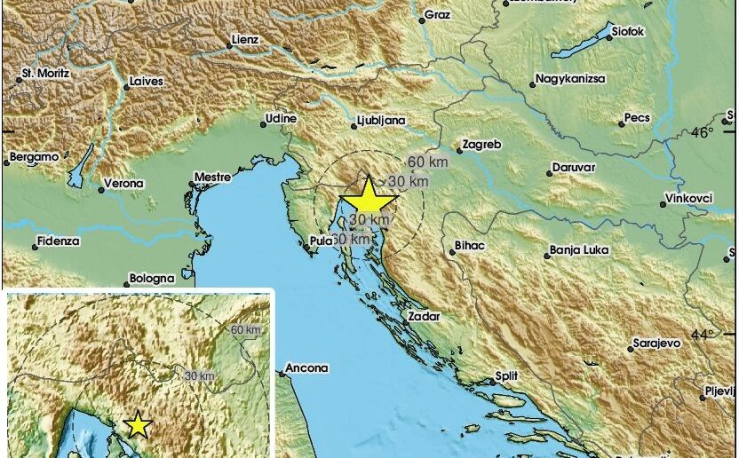 Zemljotres u Hrvatskoj: 'Tutnjava kao da voz prolazi'