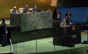 Volodimir Zelenski na Generalnoj skupštini UN-a: "Teroristi nemaju pravo da drže nuklearno oružje"