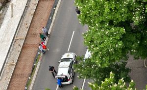 Saobraćajna nesreća u Sarajevu: Povrijeđen biciklista, policija na terenu