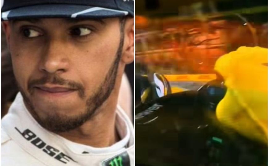 Lewis Hamilton vozio jednom rukom bolid dok je drugom češao nos, fanovi oduševljeni